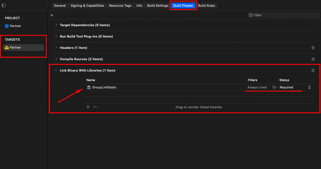 IMG-10 — Link Binary With Libraries