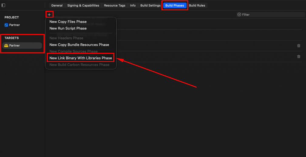 IMG-11 — New Link Binary With Libraries Phase